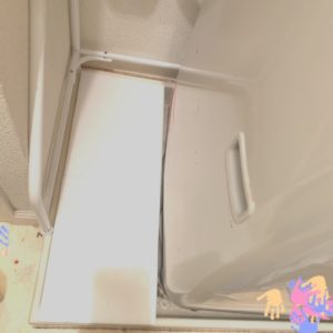 洗濯機横を100均のカラーボードと牛乳パックで使い易く 家事部 育児課長 ゆなみ